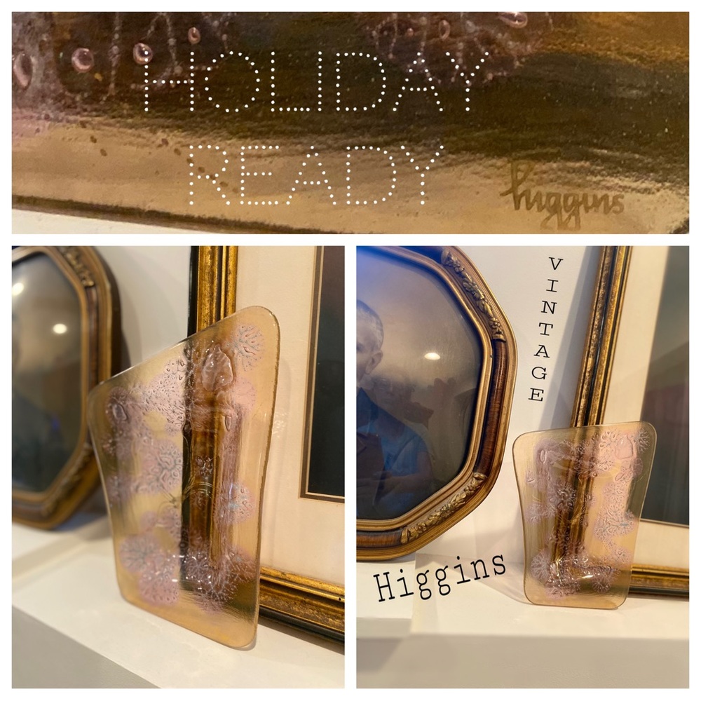 Vintage Higgins Glassware